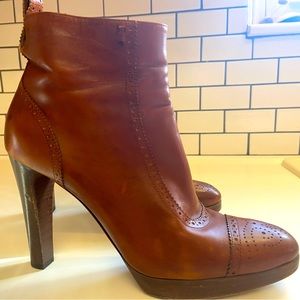 Ralph Lauren Purple Label leather boots. Very minor imperfections. Purple label.